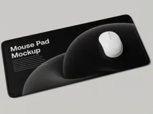 cover image mouse pad mockup
