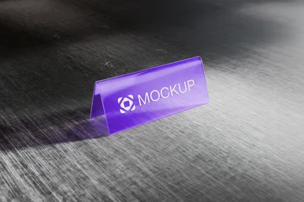 Name Tag Mockup