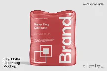 Paper Bag Mockup