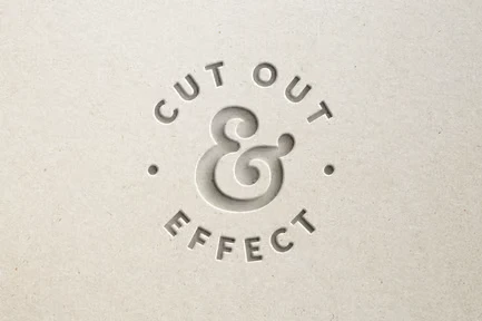 Paper Cut Out Effect