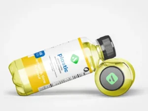 cover image plastic drink bottle mockup