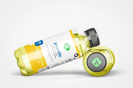 Plastic Drink Bottle Mockup