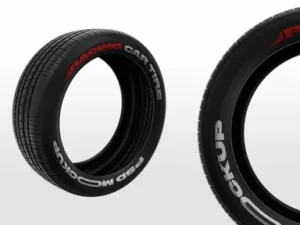 cover image racing car tire mockups