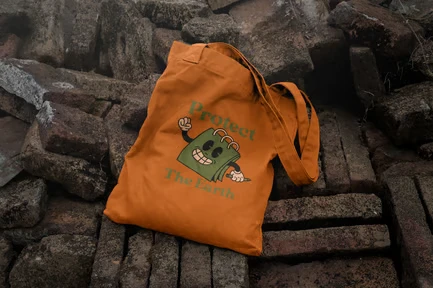 Reusable Tote Bag Mockup