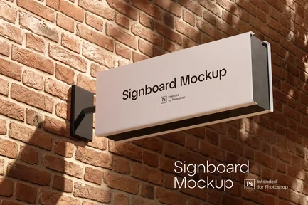 Signboard Mockup