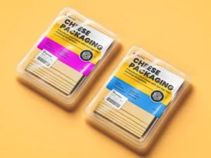cover image sliced cheese packaging mockup 2