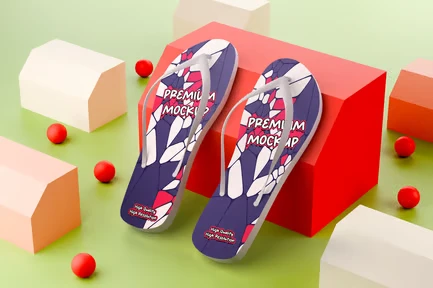 Slippers Mockup