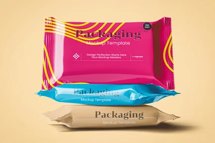 Soap Packaging Set Mockup
