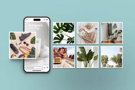 Social Media Mockup Set