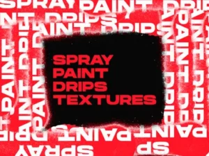 cover image spray paint drips textures