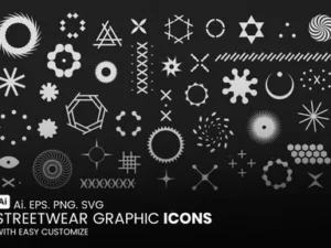 cover image streetwear graphic icons