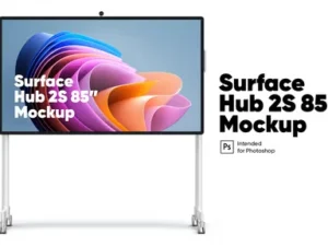 cover image surface hub 2s 85 mockup