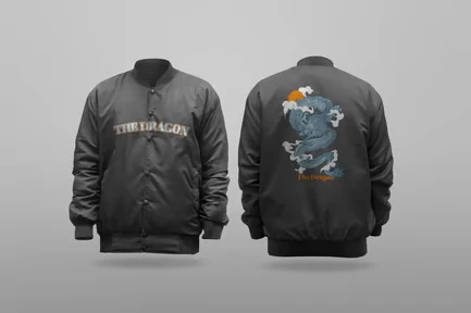 Varsity Jacket Mockup