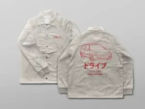 cover image white jacket mockup