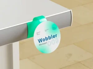 cover image wobbler mockup