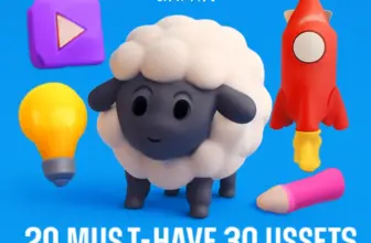 creasheeps collection part 1 20 must have 3d assets for digi 65