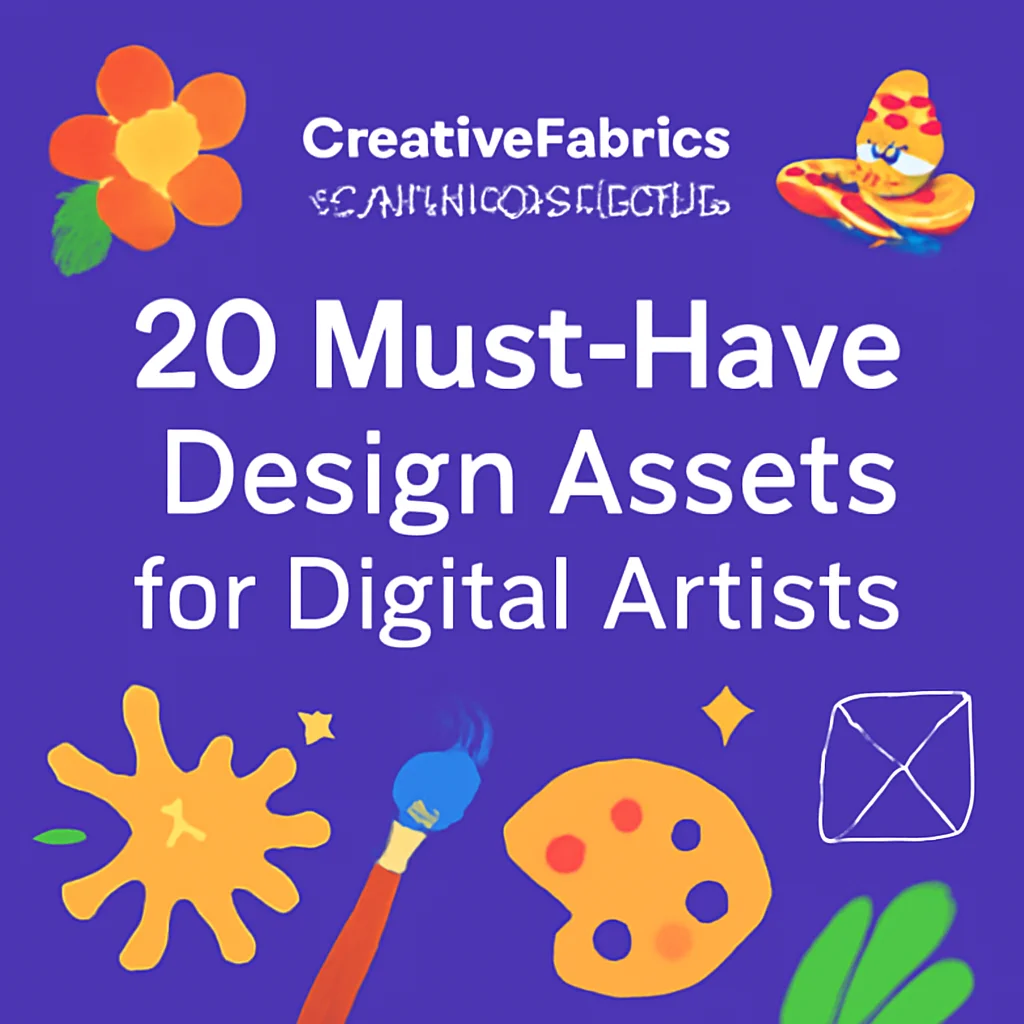 CreativeFabrica Collection Part 9: 20 Must-Have Design Assets for Digital Artists 🎨✨