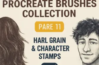 creativefabrica procreate brushes collection part 11 hair gr 907