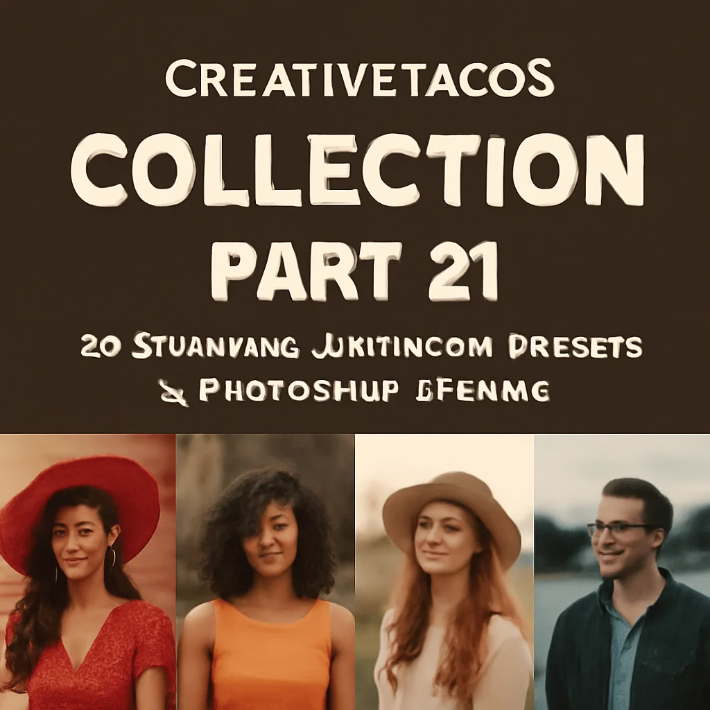CreativeTacos Collection Part 23: 20 Dreamy Lightroom Presets for Mobile & Desktop