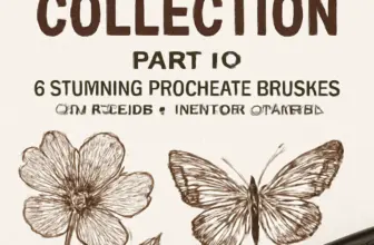 dansdesign collection part 10 6 stunning procreate brushes f 79