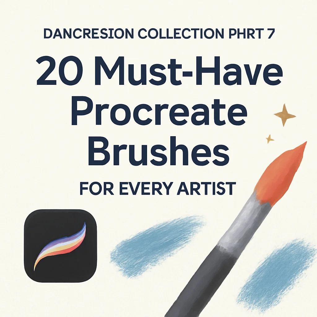 20 Must-Have Dansdesign Procreate Brushes for Digital Artists (Part 2)