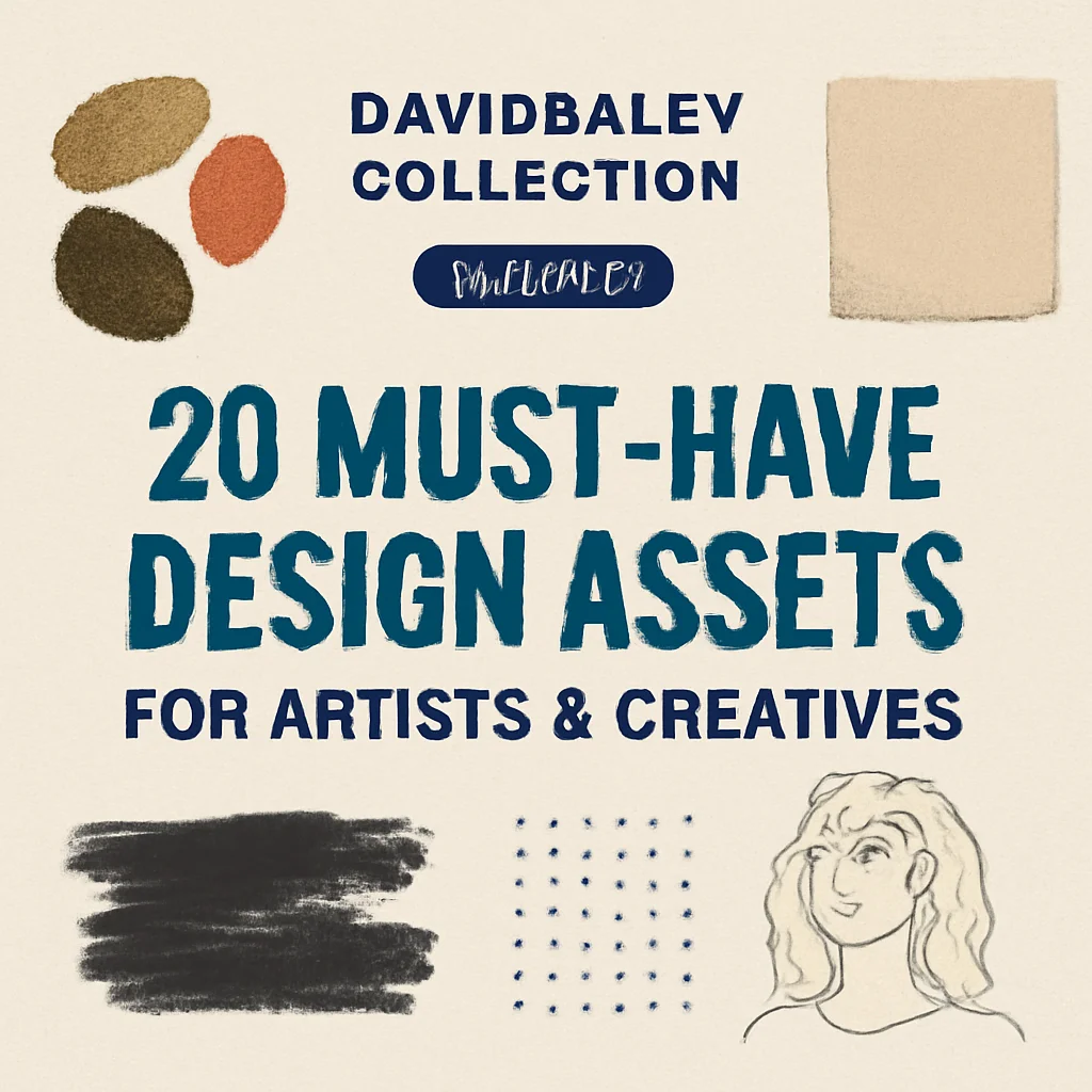 DavidBalev Collection Part 1: 20 Must-Have Design Assets for Artists & Creatives