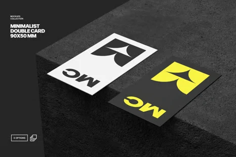 Debossed Concrete Logo Mockup 3 debossed concrete logo mockup10