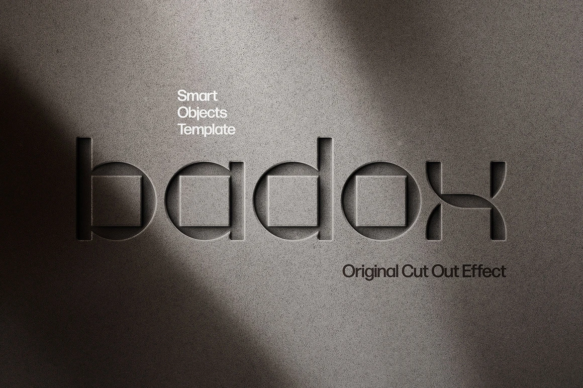 Debossed Concrete Logo Mockup 6 debossed concrete logo mockup2