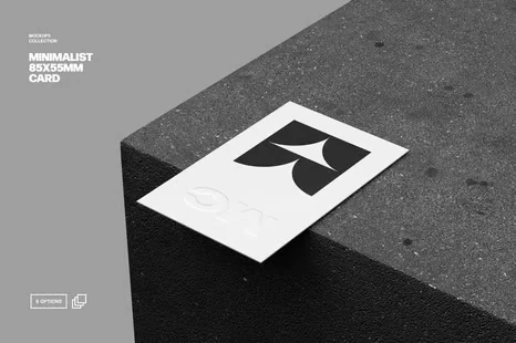 Debossed Concrete Logo Mockup 13 debossed concrete logo mockup9