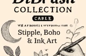 dibrush collection part 2 best procreate brushes for stipple 101