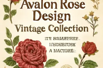 discover the avalon rose design vintage collection 19 timele 459