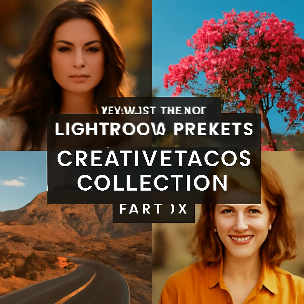 CreativeTacos Collection Part 14: 20 Must-Have Lightroom Presets & Photoshop Actions 🎨