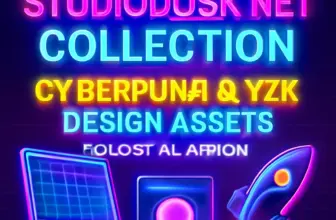 discover the studiodusknet collection cyberpunk y2k design 1527