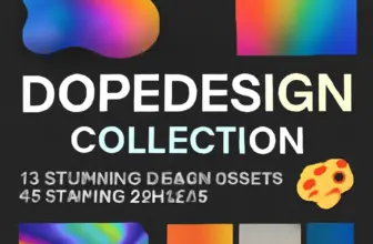 dopedesign collection 15 stunning design assets for digital 989