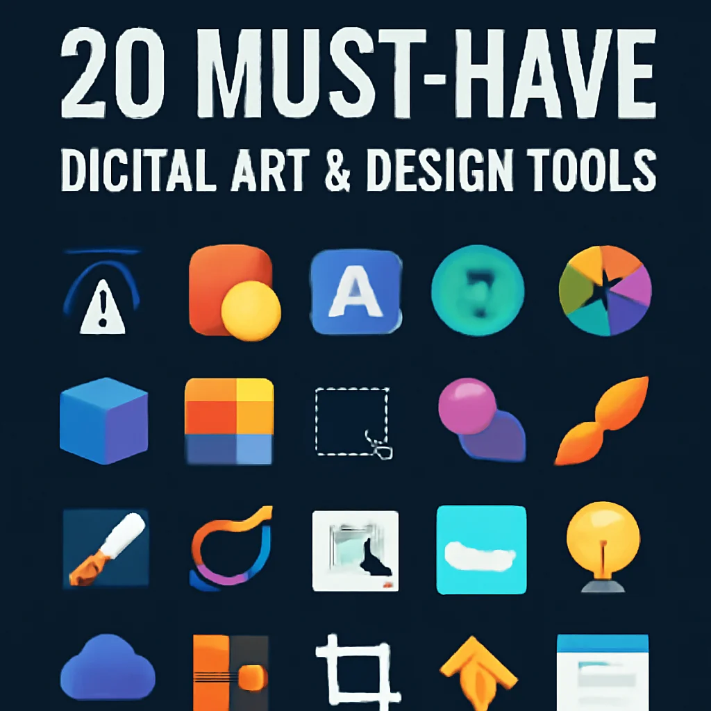 EldamarStudio Collection Part 1: 20 Must-Have Digital Art & Design Tools 🎨
