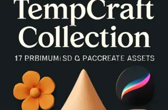 elevate your art with the tempcraft collection 17 premium 3d 355