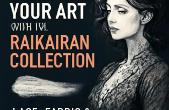 elevate your art with the raikairan collection lace fabric 1410