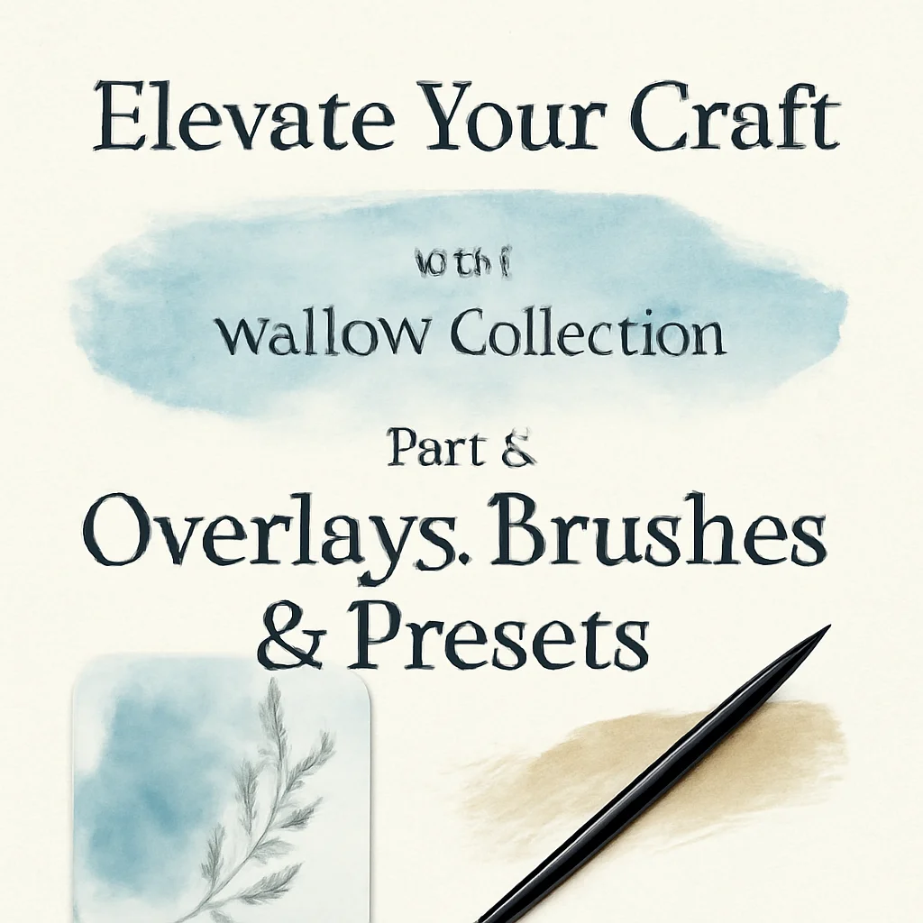 Elevate Your Craft with walllow Collection Part 6: Overlays, Brushes & Presets