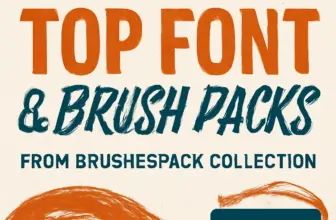 elevate your designs top font brush packs from brushespack 694