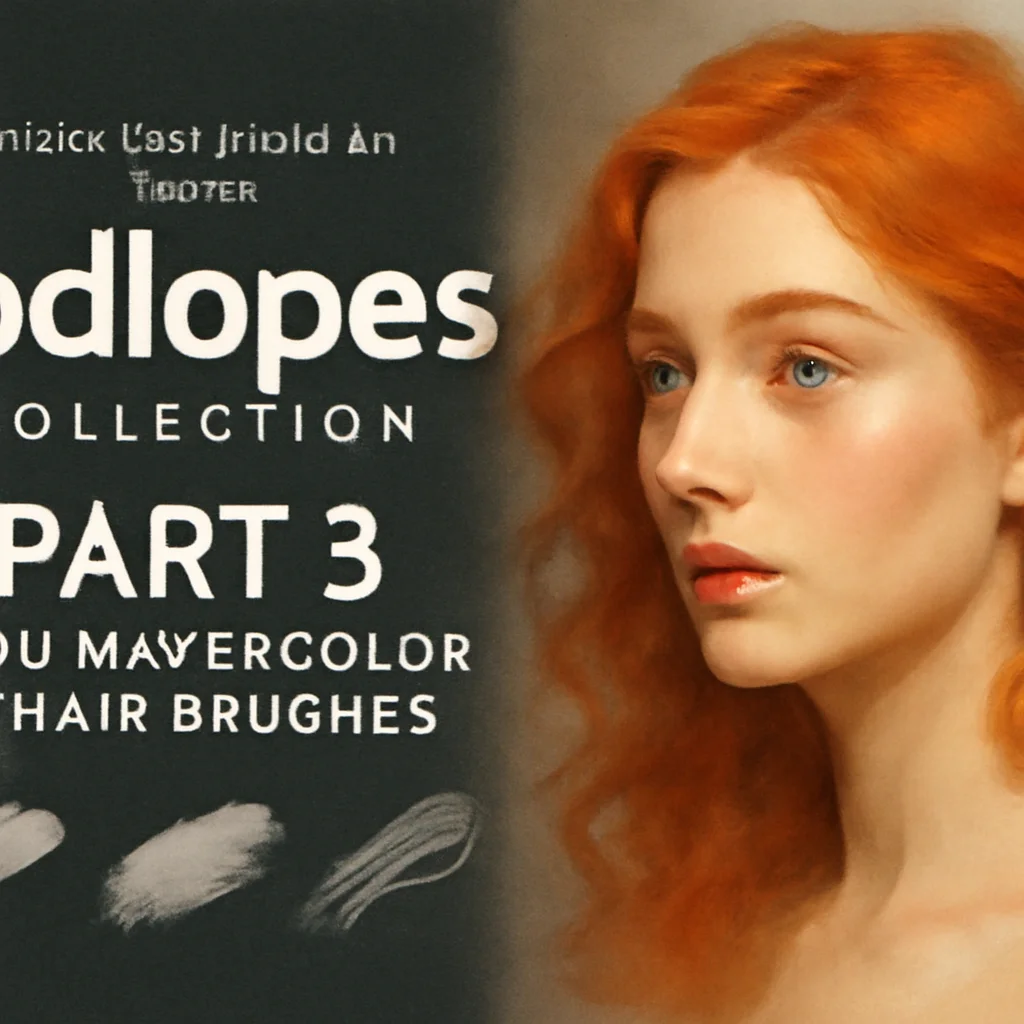 Elevate Your Digital Art with the roddlopes Collection Part 3: Skin, Watercolor & Hair Brushes