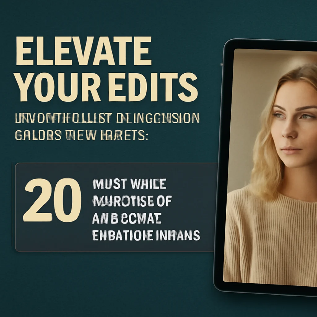 Elevate Your Edits: Discovering the kaiserken Collection Part 4 – 20 Must-Have Photoshop Actions & Lightroom Presets