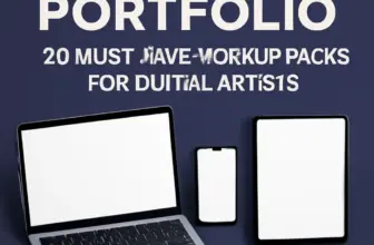 elevate your portfolio 20 must have mockup packs for digital 784