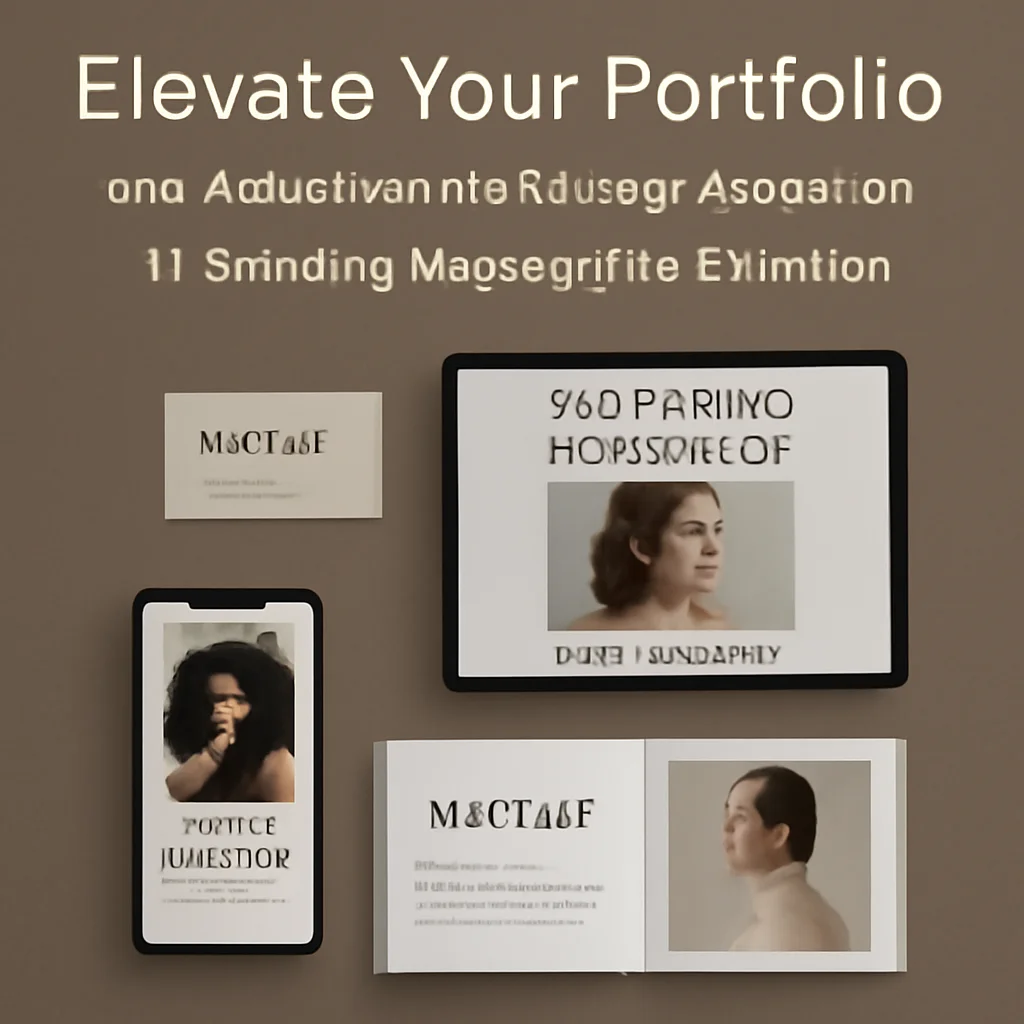 Elevate Your Portfolio with the artdirected.design Collection: 11 Stunning Mockups for Creatives