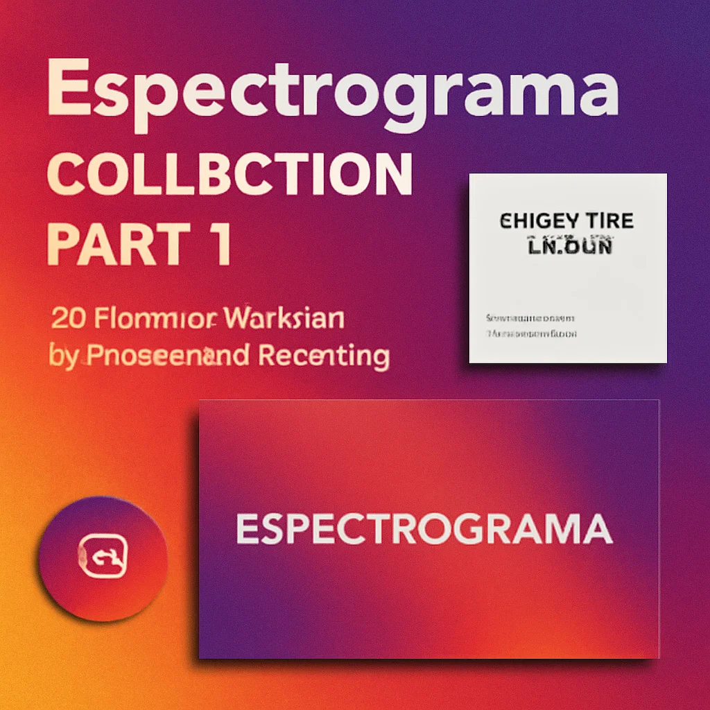 Espectrograma Collection Part 1: 20 Stunning Mockups to Elevate Your Branding 🎨✨