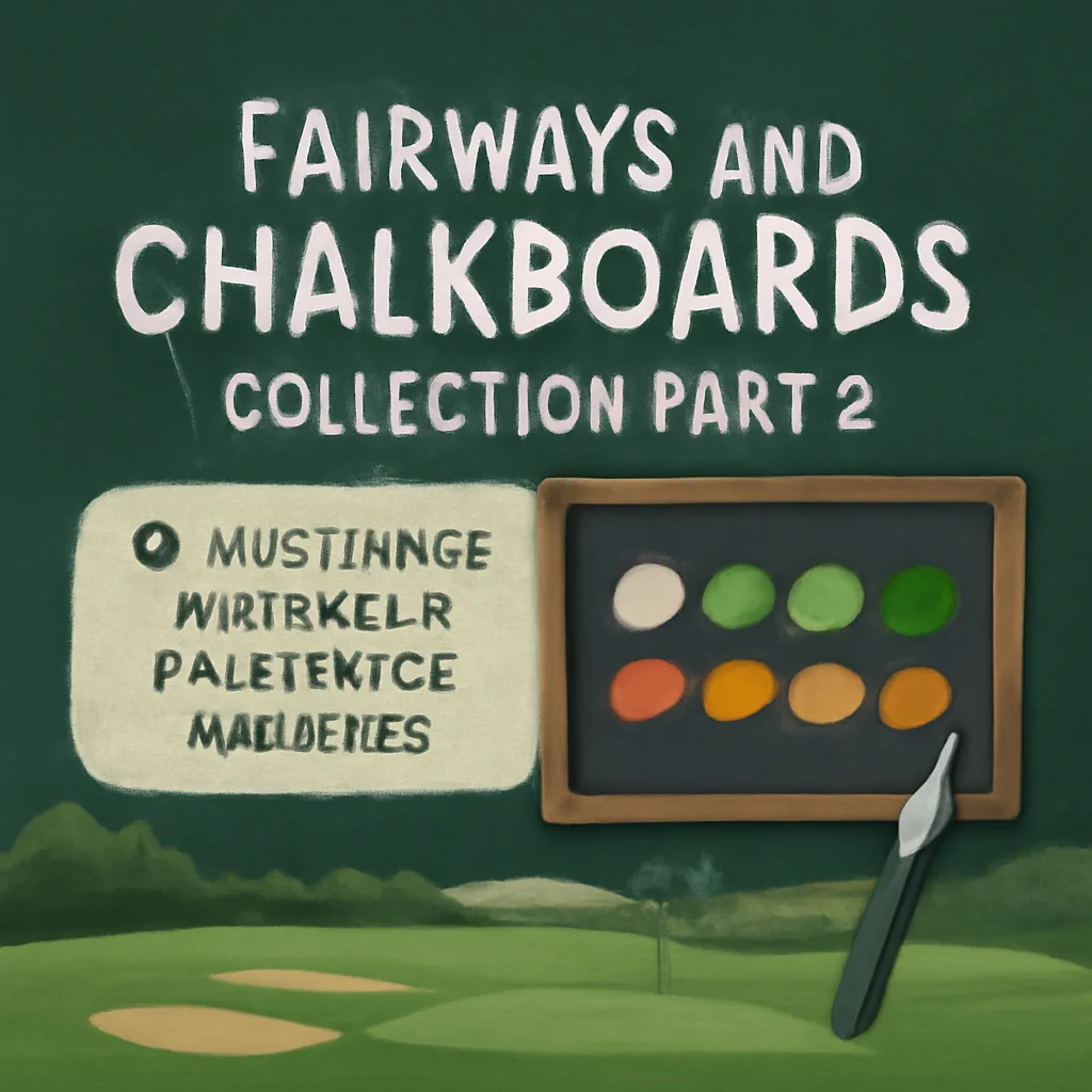fairways and chalkboards collection part 2 9 must have procr 1020