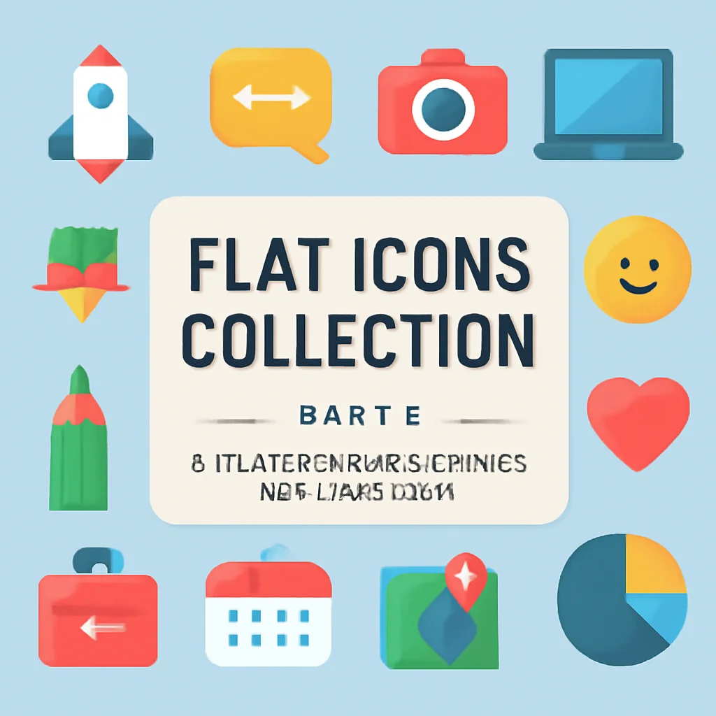 Flat Icons Collection Part 2: 6 Stunning Design Packs for Creatives