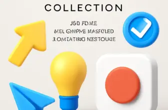 illiyinstudio collection 17 best 3d icons objects for moder 1107