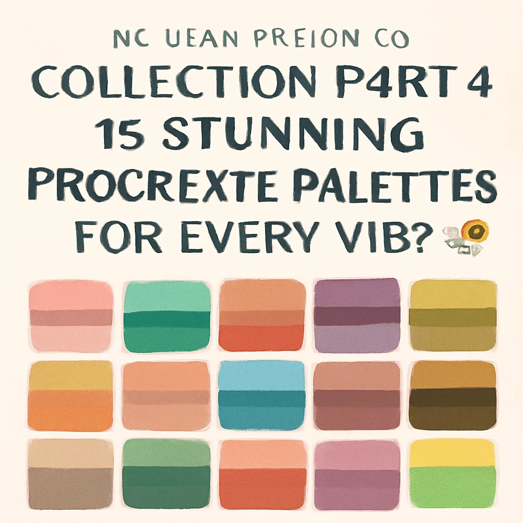 KC Jean Design Co Collection Part 4: 15 Stunning Procreate Palettes for Every Vibe 🎨 1 kc jean design co collection part 4 15 stunning procreate pa 183
