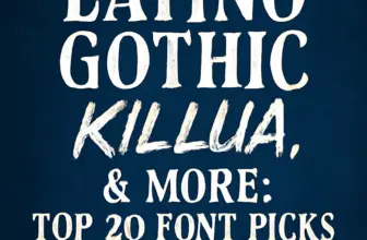 latino gothic killua more top 20 font picks from brushespac 645