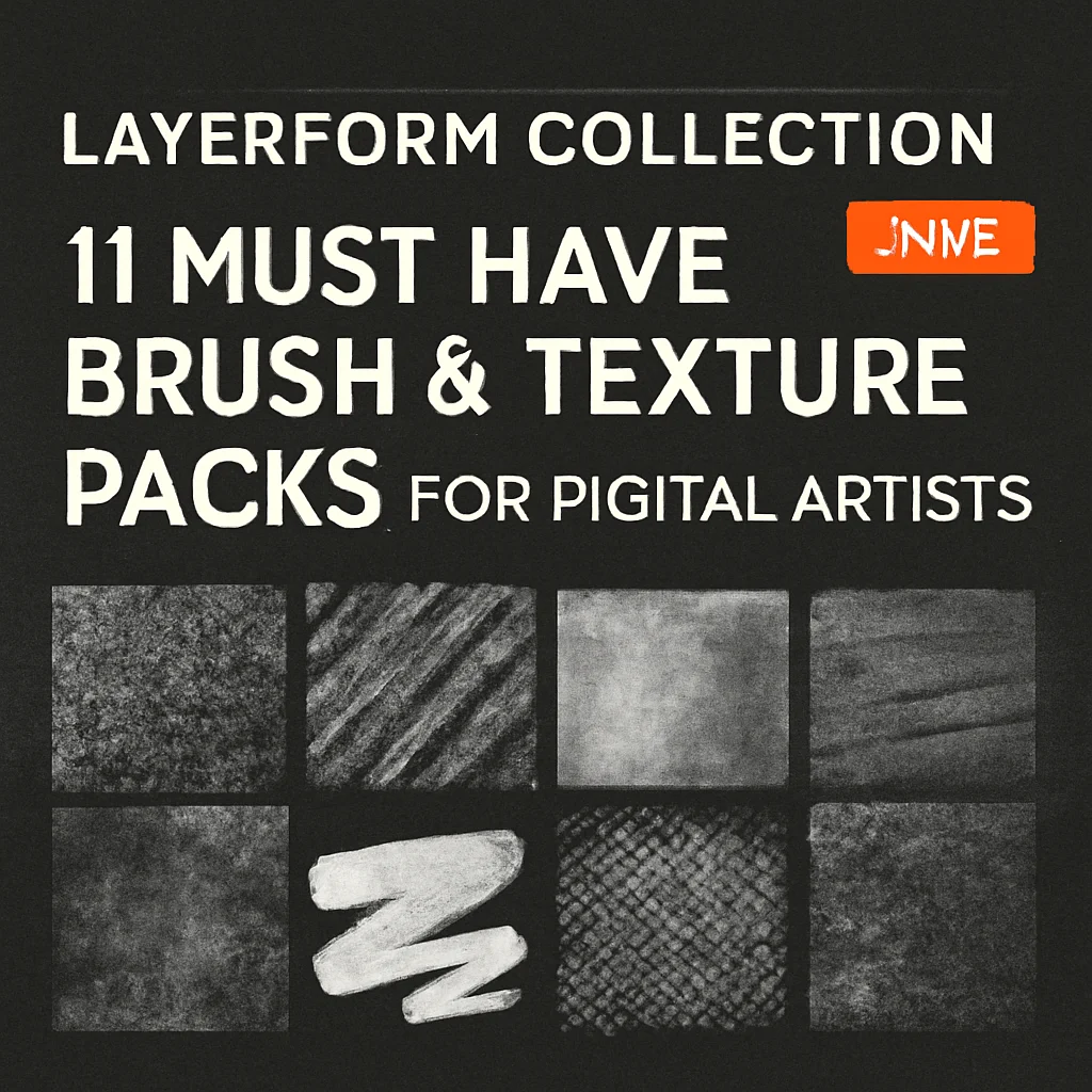 Ldarro Collection Part 1: 20 Ultimate Brush Packs for Digital Artists 🎨✨